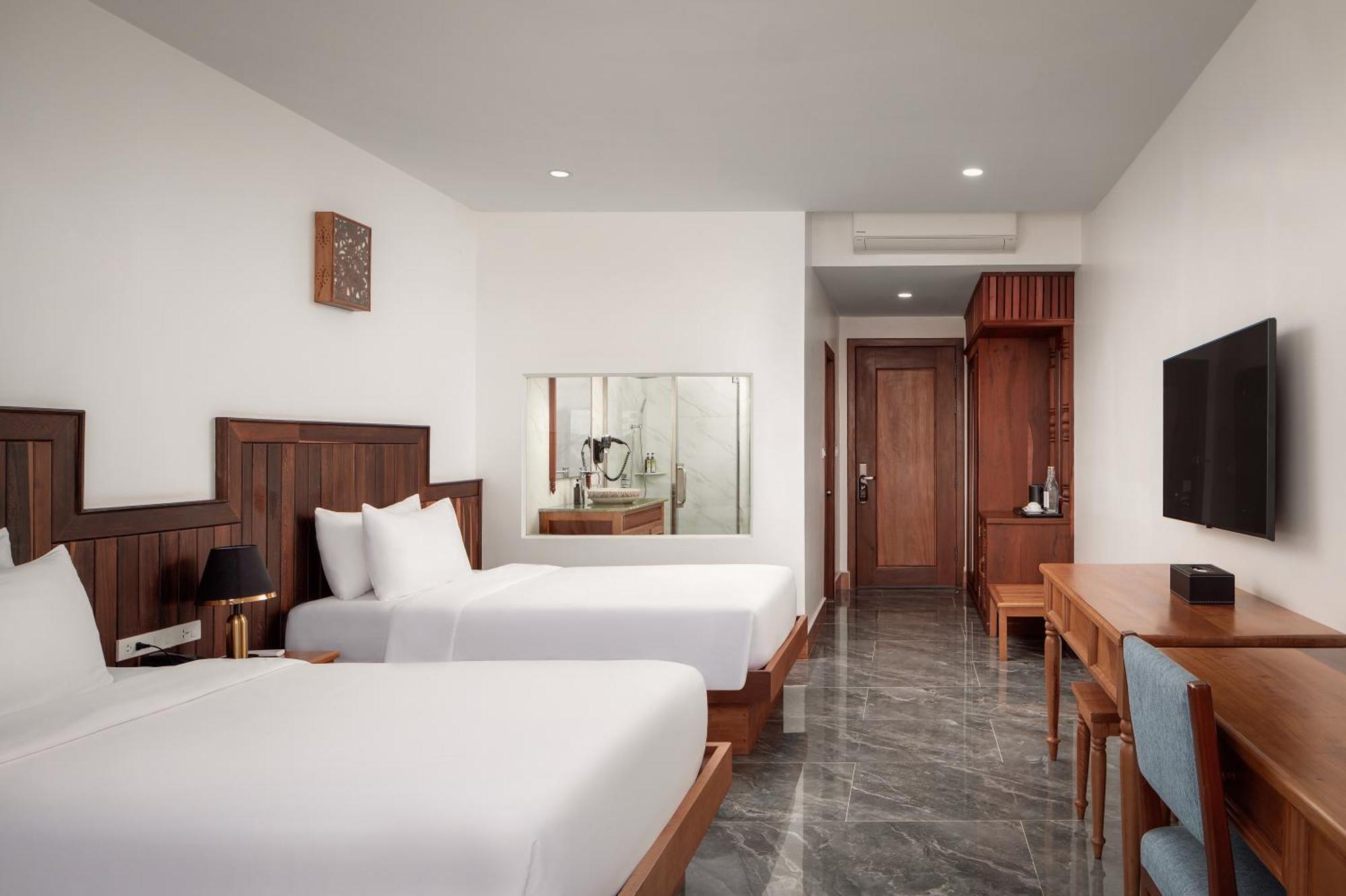 Two Seasons Siem Reap Hotel Екстер'єр фото Deluxe twin room